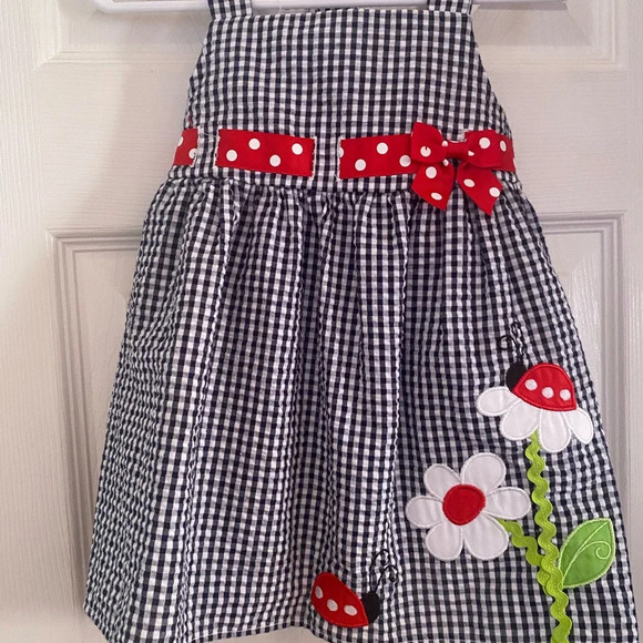 New Emily Rose Ladybug Dress - Picture 3 of 8